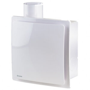 Išcentrinis Blauberg VALEO-BP35/60H ventiliatorius su drėgmės davikliu, laikmačiu ir atbuliniu vožtuvu