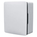 Išcentrinis Blauberg QUBIT-E55/110 2-jų  greičių ventiliatorius su oro filtru ir atbuliniu vožtuvu.