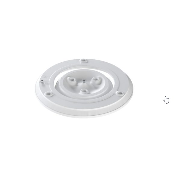 PCIRCLE2002 PERFORMANCE CIRCLE su COANDA efektu, 2 plyšiai, pajungimas 200mm, apvalus