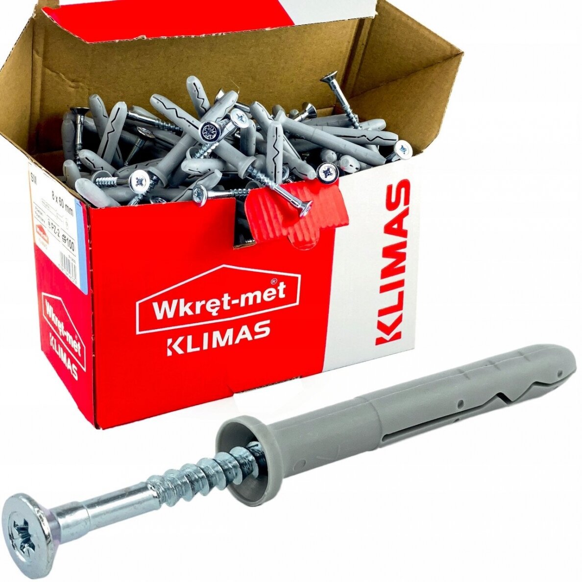 Kalamas medsraigtis 6×40-ZnG SM, WKRET-MET 200vnt pakuotė