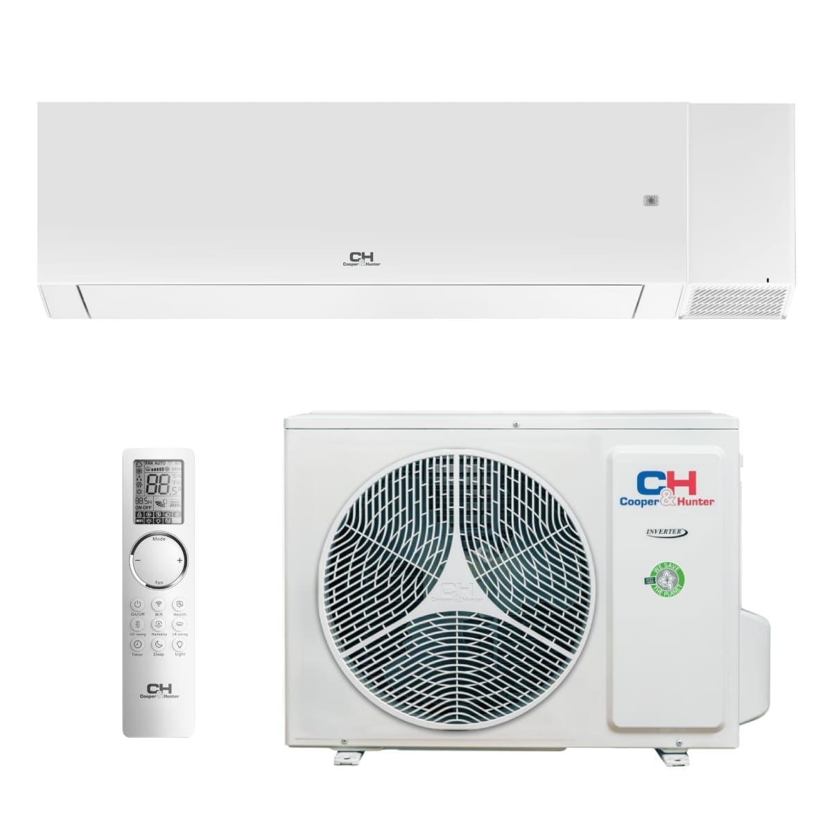 Šilumos siurblys Cooper&Hunter NATURE CH-S09FTXAN-WP 2,7/3,0 kW (su šviežio oro tiekimo funkcija)