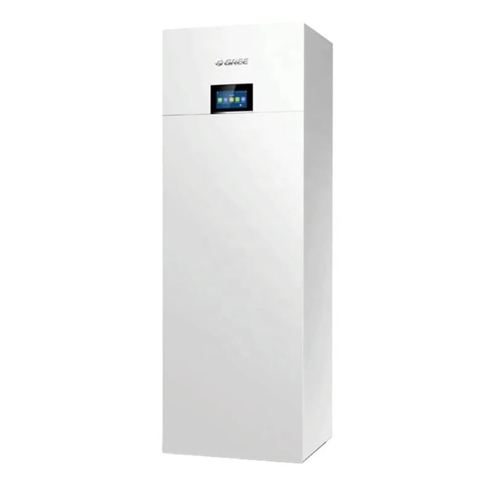 GREE oras-vanduo šilumos siurblys VERSATI IV DUO GRS-CQ8.0PDG/NHH3-E(I) + GRS-CQ8.0PD/NHH3-E(O) 8,3 kW (su integruotu 185l talpos boileriu) internetu