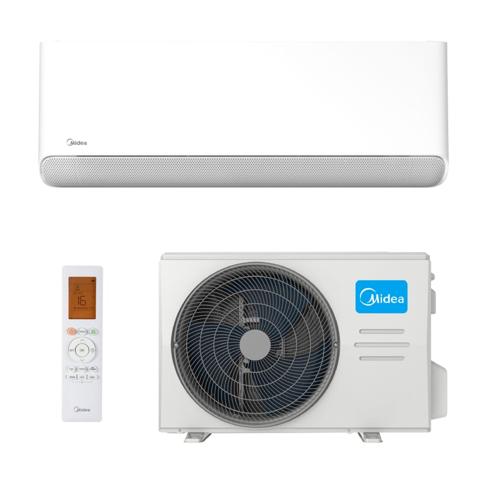 Šilumos siurblys Midea BREEZELESS E MSCB1BU-09HRFN8 + MOX104-09HFN8 2,8/2,93 kW