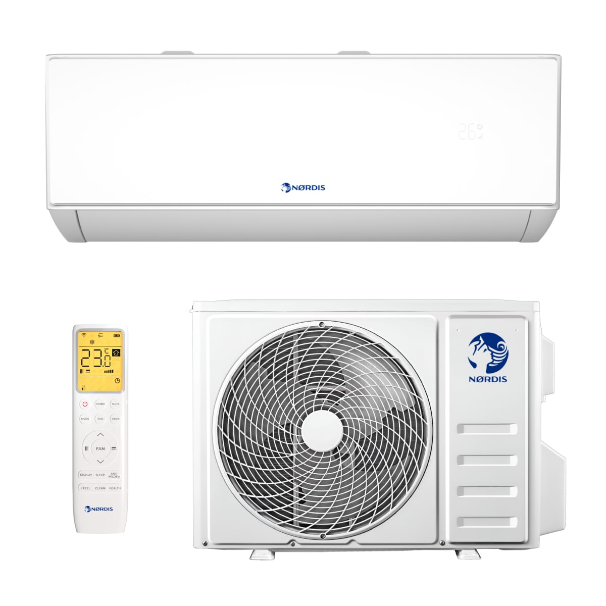 Šilumos siurblys Nordis NOVA NOV18TC1 5,1/5,8 kW