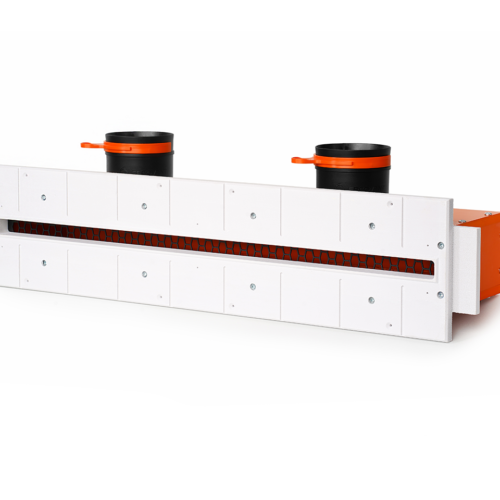 Priglaistomas linijinis difuzorius ERGOVENT LINEO 600/75 PROFILE