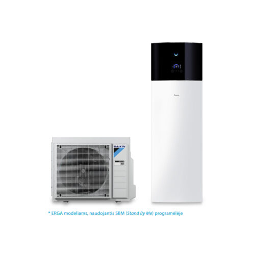Daikin Altherma 3 R 9,37 kW galingumo šilumos siurblys ERGA08EV / EHVX08S18E6V