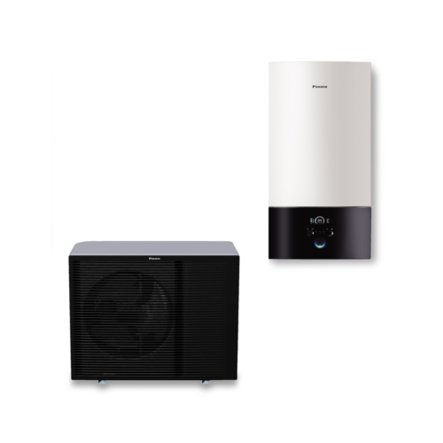 Daikin šilumos siurblys EBBH16D9W komplekte ERLA14DW1