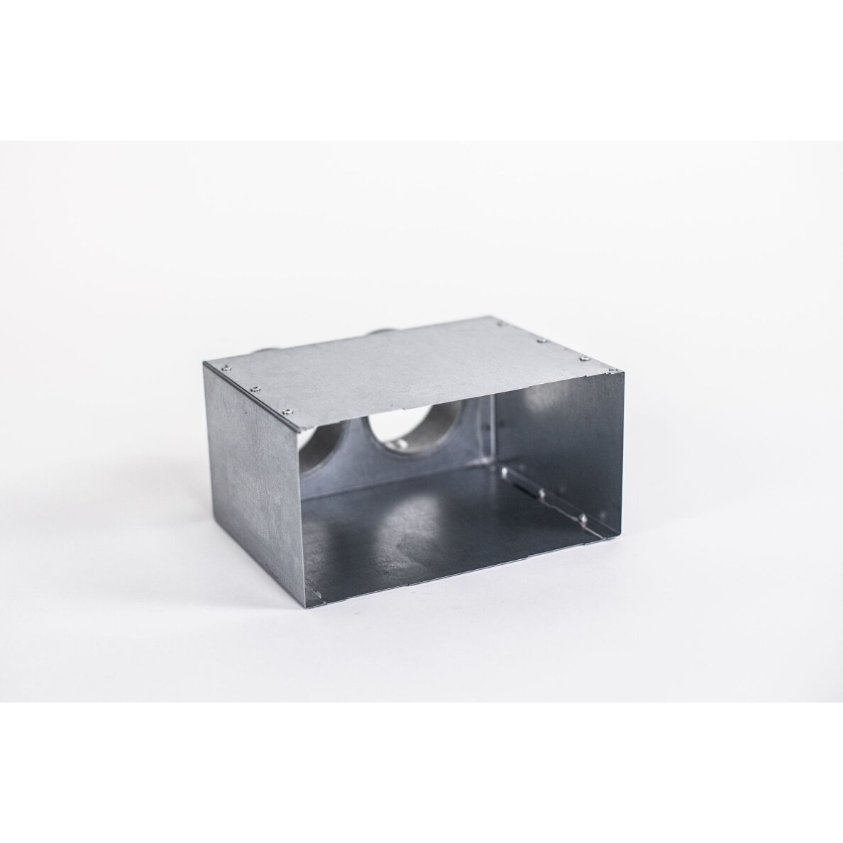 GB-200x100-2x75 grotelų pajungimo dėžutė tiesi - Image 2