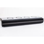 Linea+Box 1000-125-20; coanda efektas; akustinė pajungimo dėžė; 1000 mm ilgio, 20 mm plyšys, d125x4 pajungimas