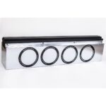 Linea+Box 1000-160-30; coanda efektas; akustinė pajungimo dėžė; 1000 mm ilgio, 30 mm plyšys, d160x4 pajungimas