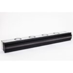 Linea+Box 1000-75/90-20; coanda efektas; akustinė pajungimo dėžė; 1000 mm ilgio, 20 mm plyšys, d90(75)x4 pajungimas