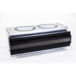 Linea+Box 500-160-30; coanda efektas; akustinė pajungimo dėžė; 500 mm ilgio, 30 mm plyšys, d160x2 pajungimas