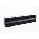 Linea+Box 500-75/90-20; coanda efektas; akustinė pajungimo dėžė; 500 mm ilgio, 20 mm plyšys, d90(75)x2 pajungimas