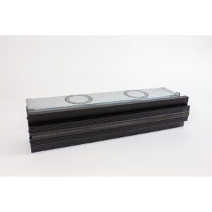 Linea+Box 500-75/90-30; coanda efektas; akustinė pajungimo dėžė; 500 mm ilgio, 30 mm plyšys, d90(75)x2 pajungimas