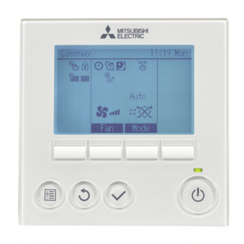 Valdymo pultas Mitsubishi Electric Lossnay rekuperatoriams