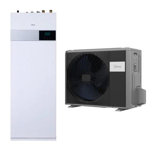 Midea oras-vanduo šilumos siurblys M-THERMAL ARCTIC HBT-A100/190CDS90GN8-B2 + MHA-V4W/D2N8-B2 4,25 kW (su integruotu 190l talpos boileriu)