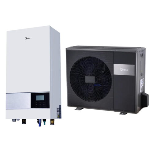 Midea oras-vanduo šilumos siurblys M-THERMAL ARCTIC HB-A100/CDS90GN8-B2 + MHA-V10W/D2N8-B2 10,0 kW