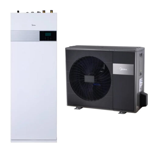 Midea oras-vanduo šilumos siurblys M-THERMAL ARCTIC HBT-A100/190CDS90GN8-B2 + MHA-V10W/D2N8-B2 10,0 kW (su integruotu 190l talpos boileriu)