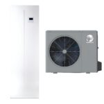 Nordis oras-vanduo šilumos siurblys OPTIMUS PRO HOP100/190IDU3 + HOP8WODU 8,3 kW (su integruotu 190l talpos boileriu, trifazis)