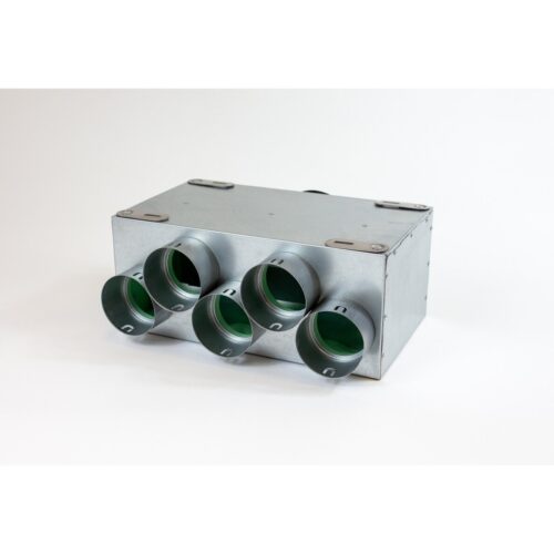 Oro paskirstymo zoliuotas kolektorius 5x75-125 su srauto paskirstymo pertvaromis
