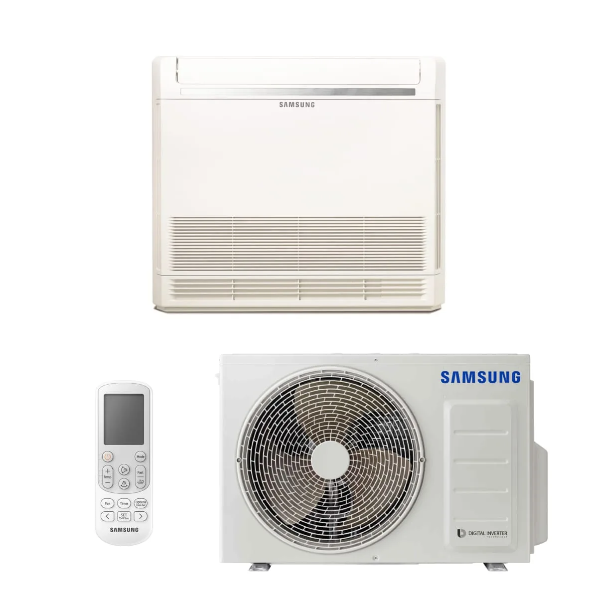 Samsung grindinis oro kondicionierius AC052RNJDKG/EU-AC052RXADKG/EU 5,0/5,6 kW - Image 4