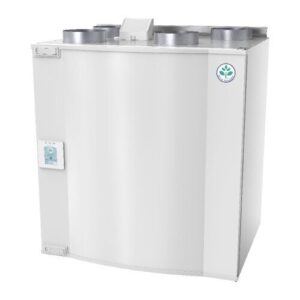 Systemair SAVE VTC 300 L; priešpriešinių srautų šilumokaitis; integruotas HMI valdymo pultelis.