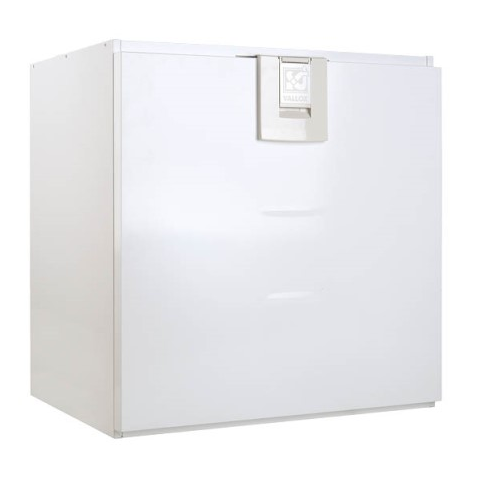 Vallox 145 MV L plokštelinis aliuminio šilumokaitis; 2 šildytuvai (Kairysis)