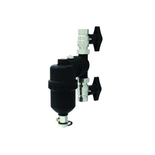 MF300N Magnetinis purvarinkis 1", su grubaus valymo filtru, rutuliniais ventiliais