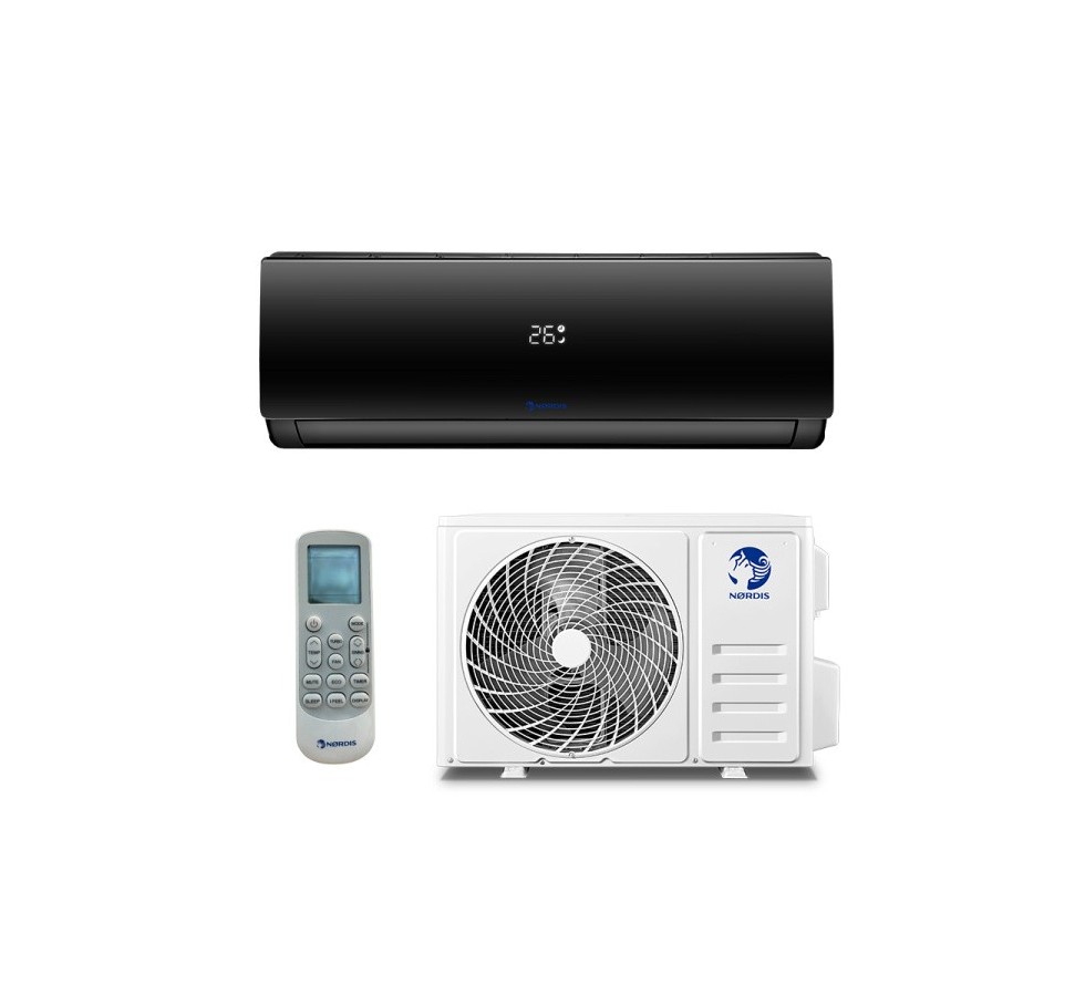 Nordis SIRIUS oro kondicionierius NDI-S12TC1B/NDO-S12TC2 3.5/3.66kW Juodas