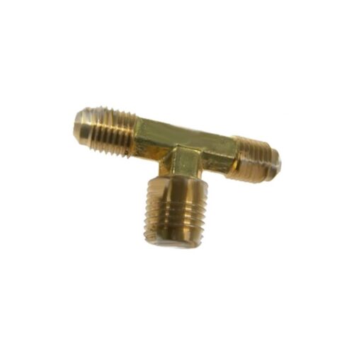 Trišakis žalvarinis 1/4'-1/4'-1/8'NPT